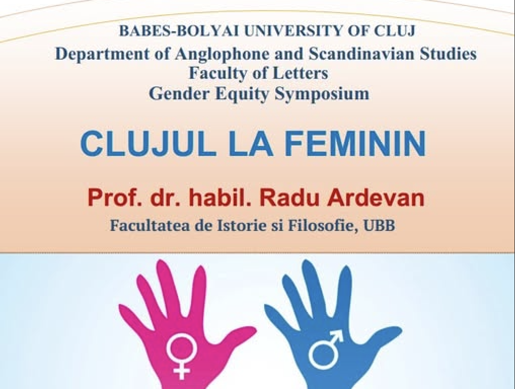 Clujul la feminin: prof. habil. Radu Ardevan
